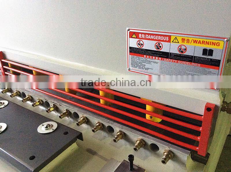 China metal steel sheet shearing machine