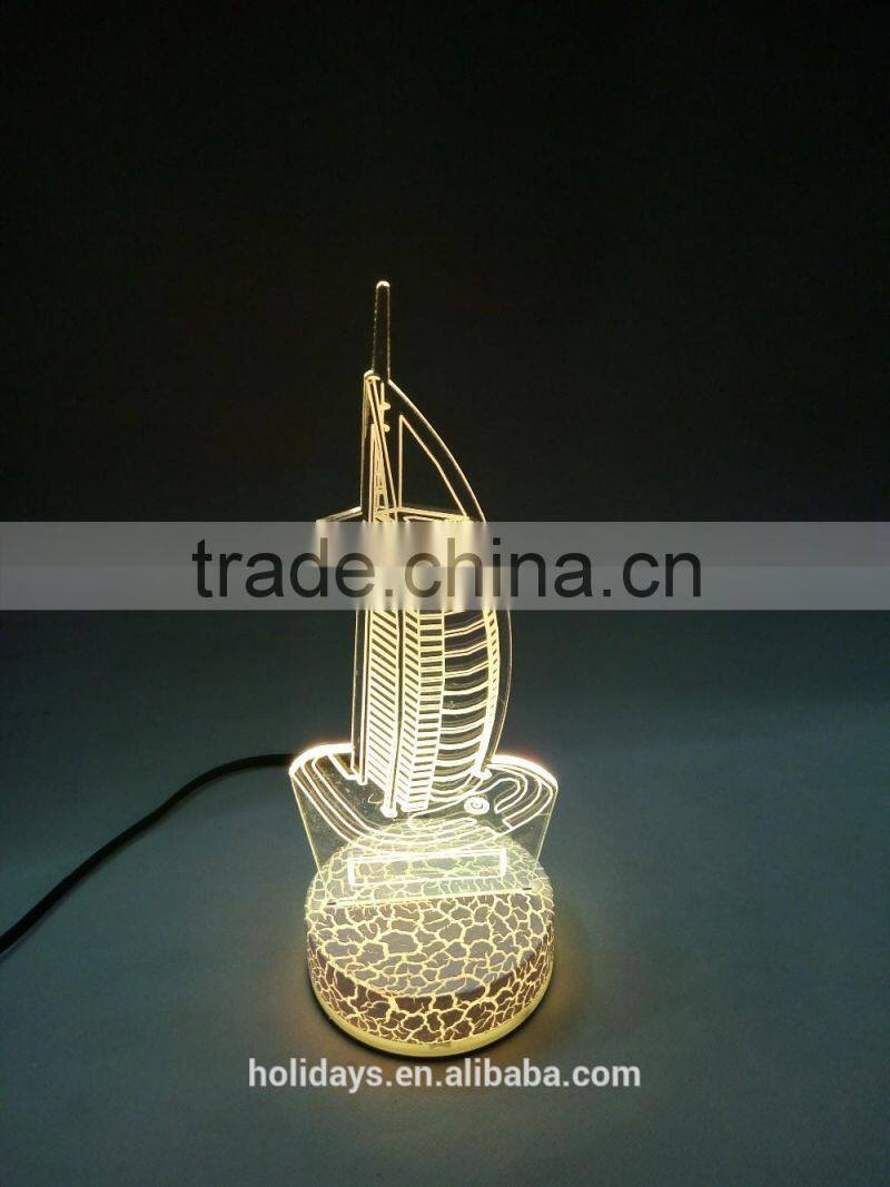 JM-3D07 yiwu jiumei seven color 3d led night light baby