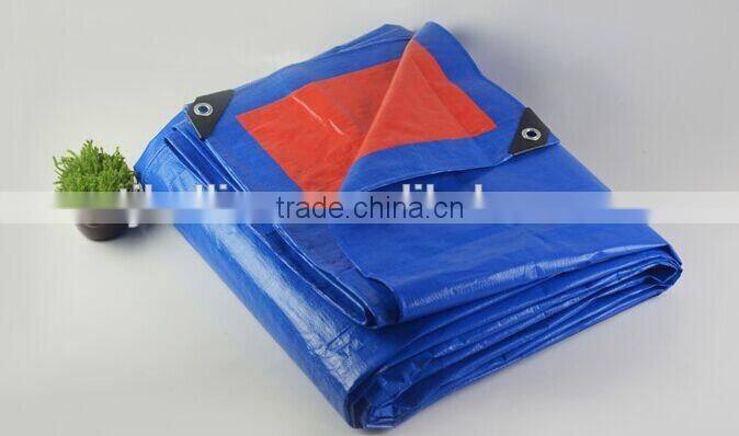 3oz 4 x 6 Economy Lightweight Blue Tarps 5-6 mil thick laminated Polyethylene Tarps