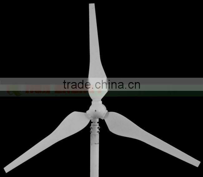 Wind generator motor 100W. Combine with wind/solar hybrid controller(LCD display)+off gird inverter.
