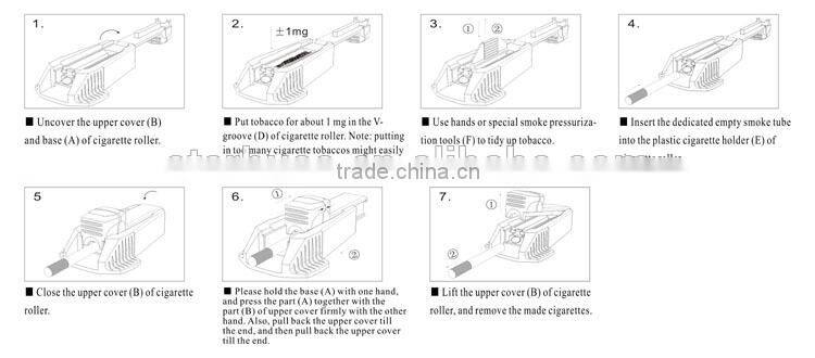 84MM Plastic Cigarette Tube Injector