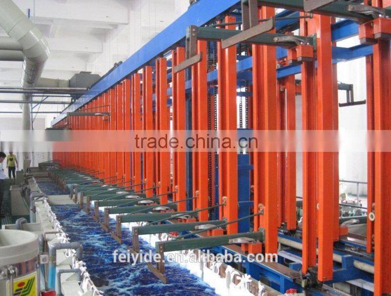 Feiyide Automatic Gantry Type Zinc Barrel Electroplating / Galvanizing Production Line