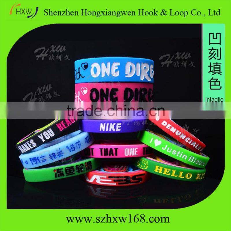Rubber Wristbands Contains birthday bracelet