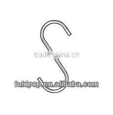 FLD Metal Customized made Durable different size Metal S hook