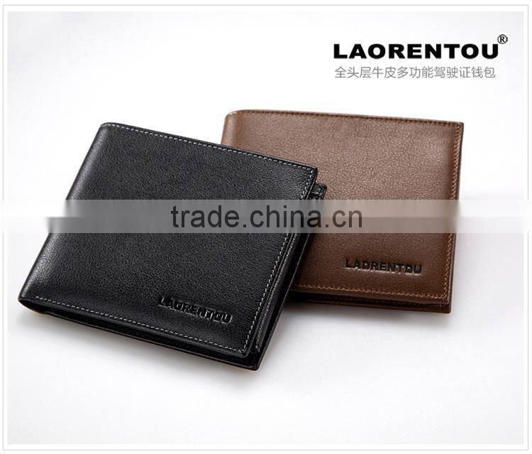 Business man wallets fashion easy take wallet genuine leather purse