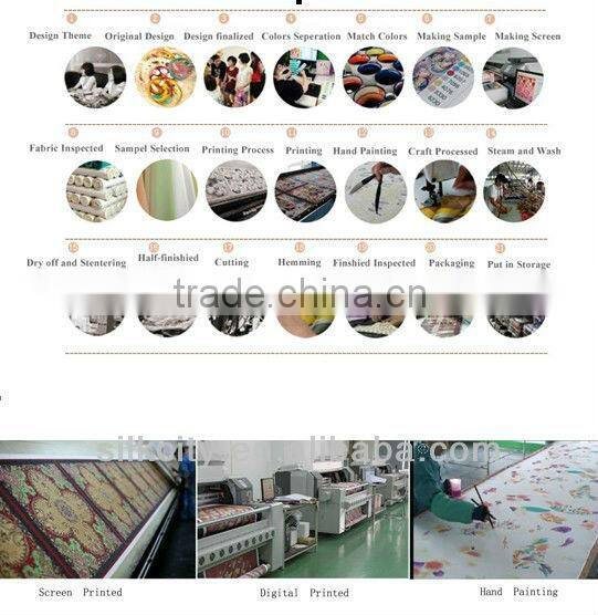 Printing Silk 90*90cm Twill Scarf