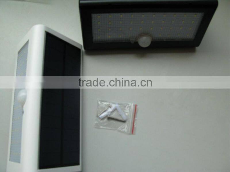 Solar Light Type and IP44 Protection Level solar motion sensor led light