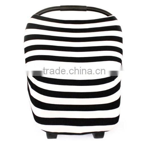 Least design stripe long maternity wear breastfeeding nursing poncho cover entire Multi-Use Car Seat