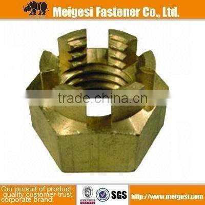 Good Price DIN935 Stainless steel Hex Slotted Nut