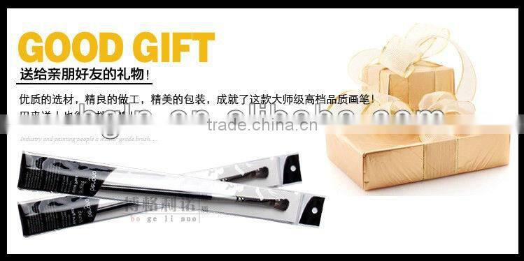 in stock BGN-4218 Bergino 1-12# professional raccoon hair brush artist for oil painting acrylic painting and gouache painting