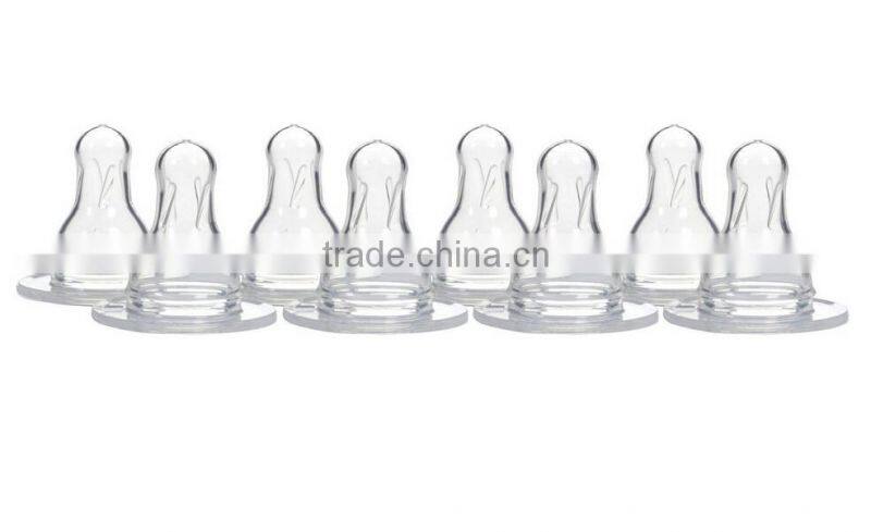 custom baby bottle nipple & Food-grade printing LOGO Baby bottle Teat