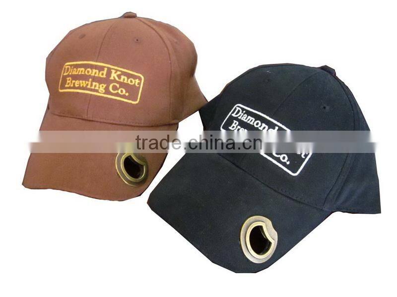 2014New high quality bottle opener baseball cap