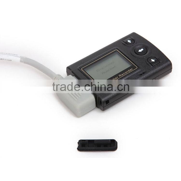 12-lead / 3 channel analysis system 72 Hours recording Mini LCD holter monitor ecg for sale