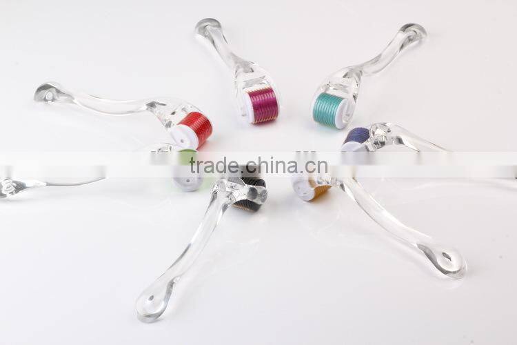 Fast production and delivery Titanium Micro needle roller,1.0mm size 540 derma rollers from professional manfactory -L015