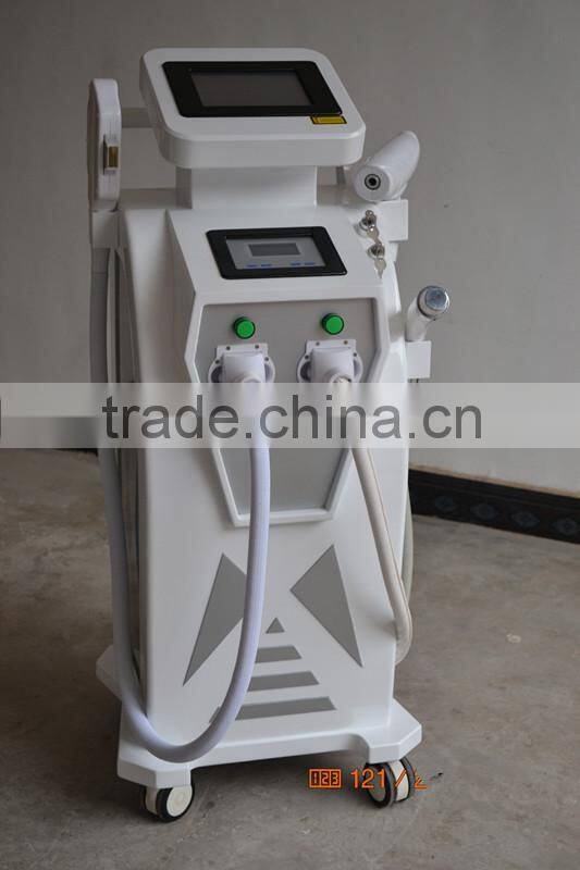 e light ipl rf nd yag laser 4 in 1 beauty machine