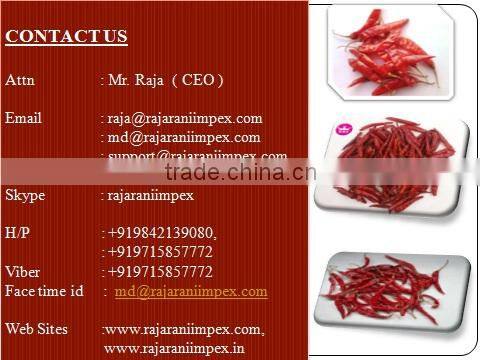 Red chilly to exports