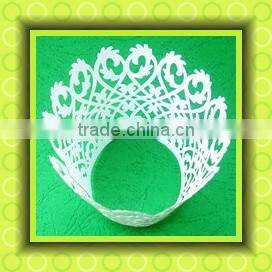 Party Decoration Laser Cut Cupcake Wrappers Factory Supplier