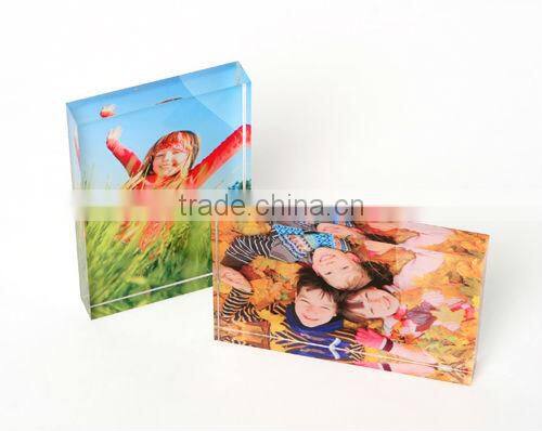 bespoke acrylic block with round corners