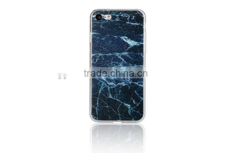 GVC Marble case for iphone 7 PLUS SOFT SILICONE GEL RUBBER case,CREATIVE TPU case for iphone 7 COVER Case STONE STYLE
