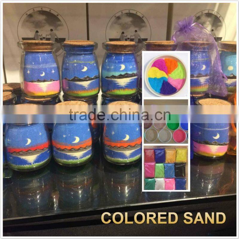 Manufacturer Price Ultra Fine Color Sand for Picturers decorative