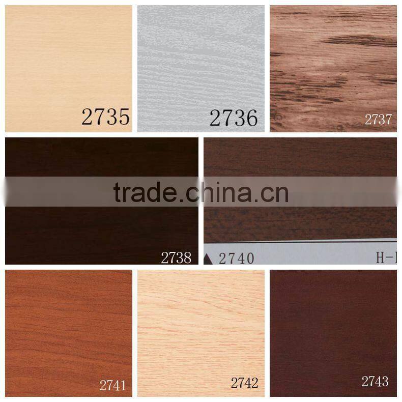 high gloss PVC wood grain film