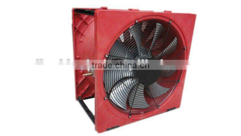 pneumatic fan for emergency situation