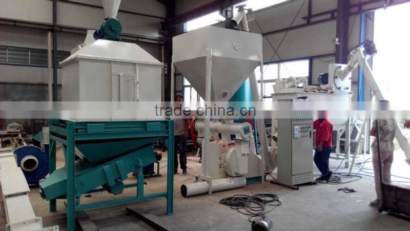 China supply Feed Pellet Counter Flow Air Cooler In Feed Manufacture