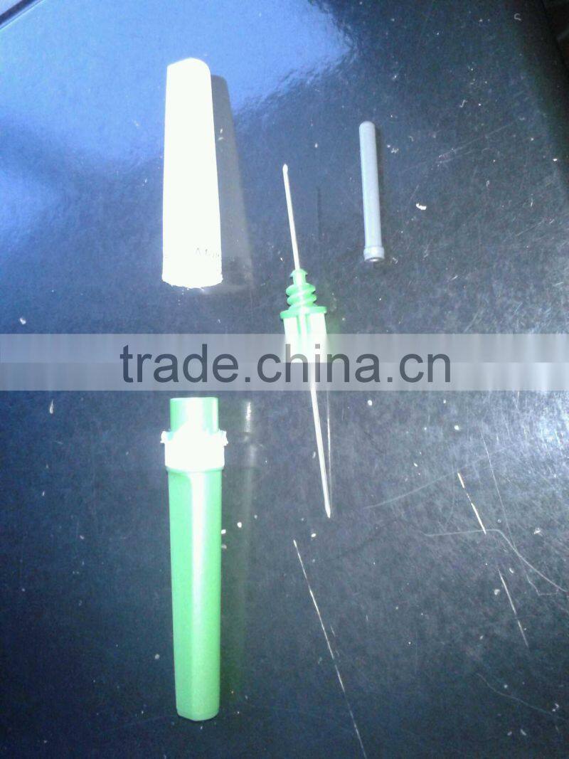 Disposable multi sample needle