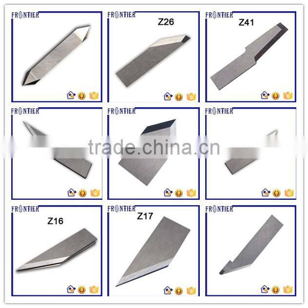 Alloy carbide blade for carton