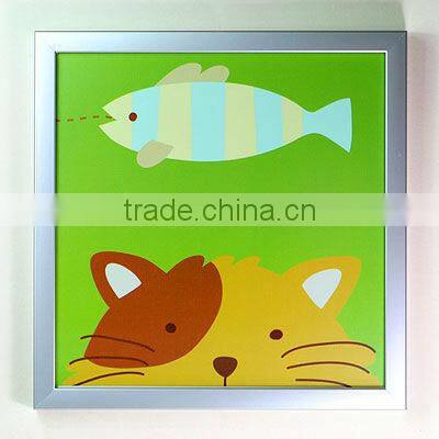 animals decoration painting with frame
