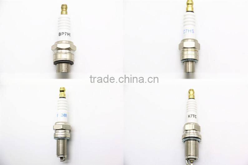 spark plug D8TC/ngk D8EA match with BOSCH motorcycle spark plug U4BC/W7BC for 250cc
