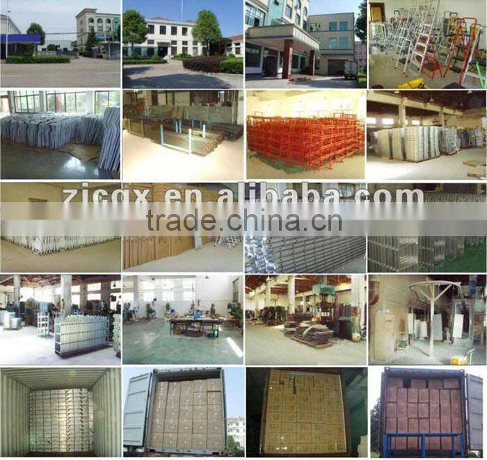 chuangquanxing loft 4 step with safety rail emergency escape ladder