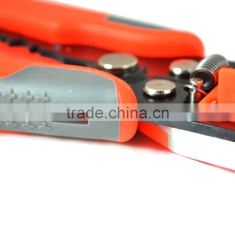 Heavy duty Wire Stripper Cutter, Terminal Crimper, Automatic Electric Crimping Pliers Tool