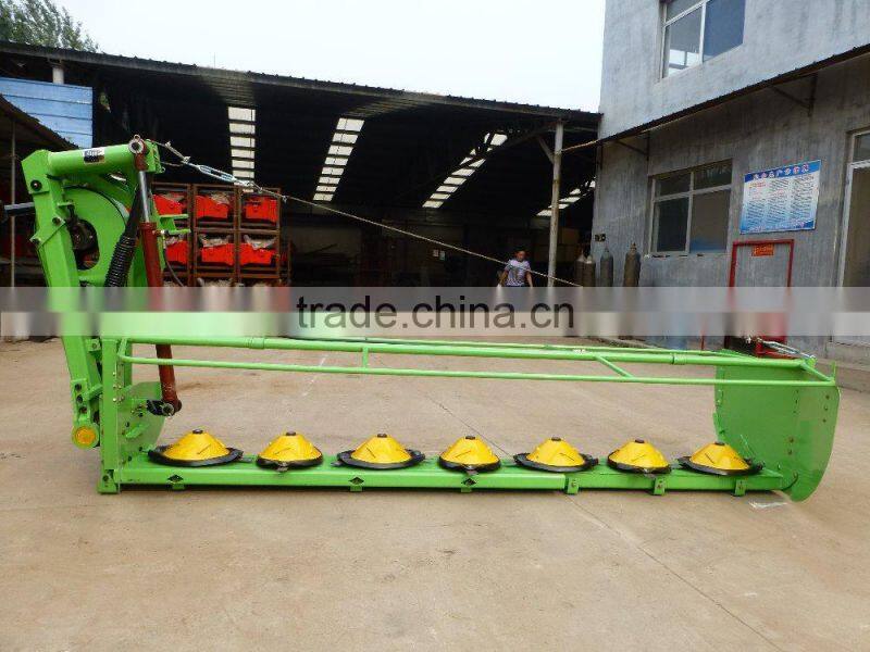 New model drum disc mower,tractor lawn mower,3 point hitch rotary disc mower with CE approved