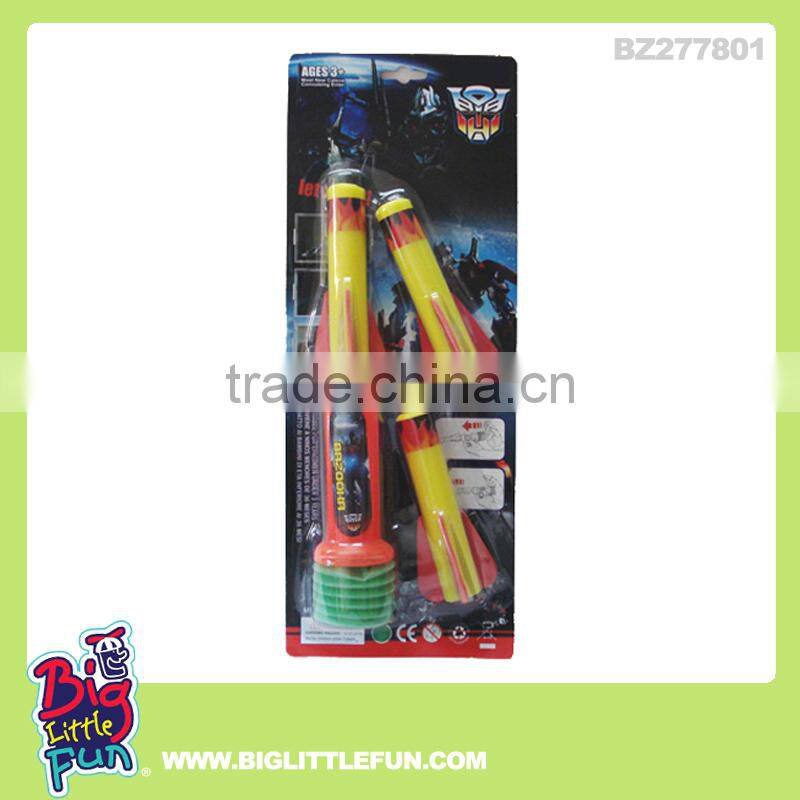 Shooting toy air pump rocket toys