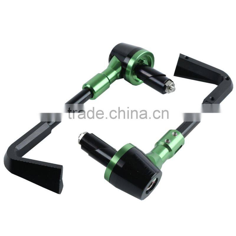 Universal CNC 7/8" Proguard System Pro Brake Clutch Levers Protect Guard Green