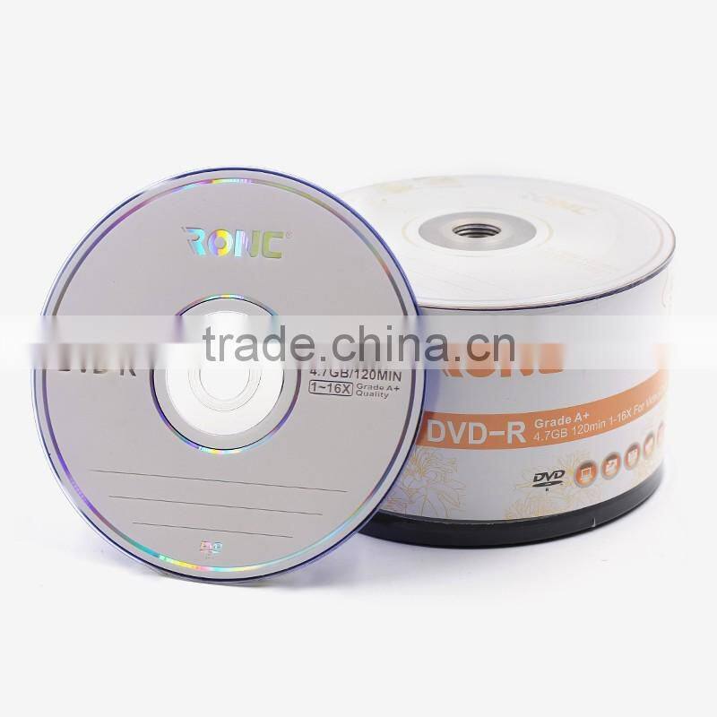 Games record high stability blank DVD-R 8X