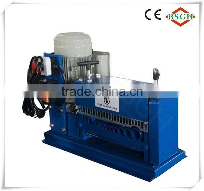 Canada Market Radiator crushing copper separating equipment wasted car radiator recycling machine