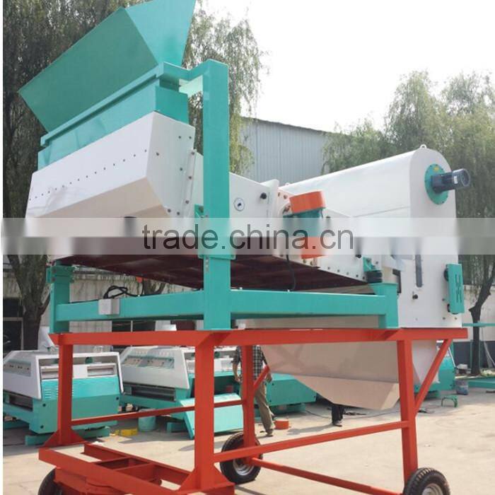 Movable complete sets of wheat cleaning machine