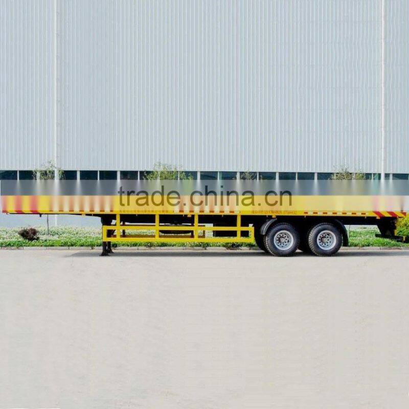 sinotruk heavy truck low bed semi trailer