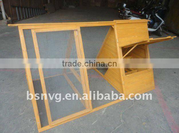 Triangle Wooden Small Animal Hutch