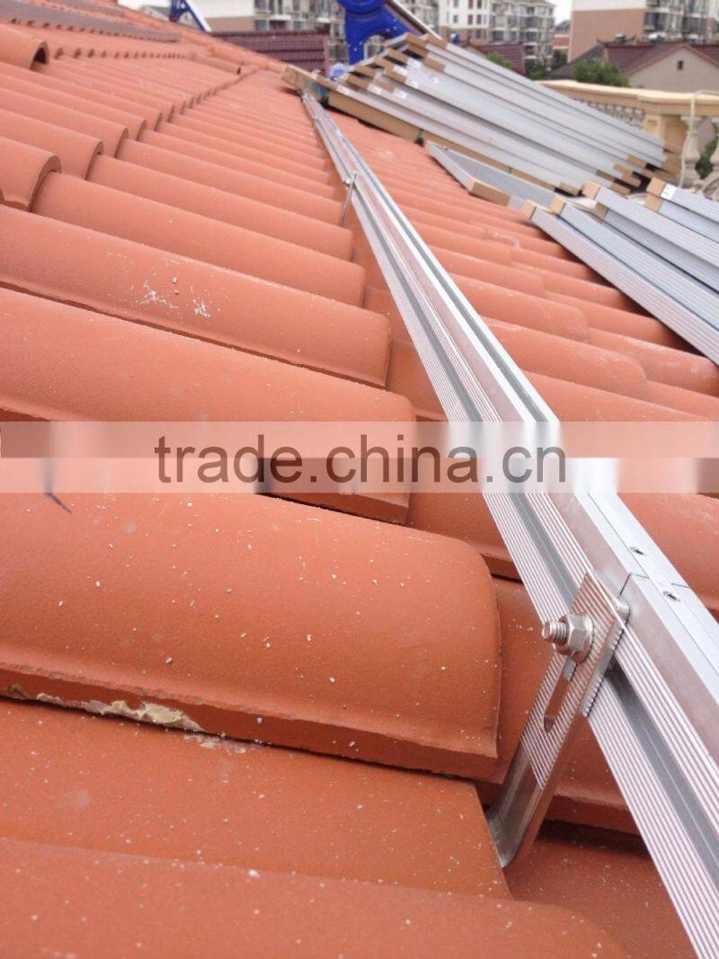 Hot sales solar panel mounting brackets, solar roof hook