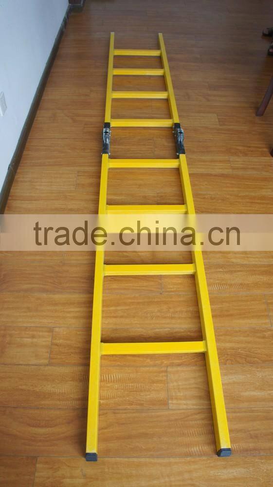Good impact resistance portable fiberglass step ladder