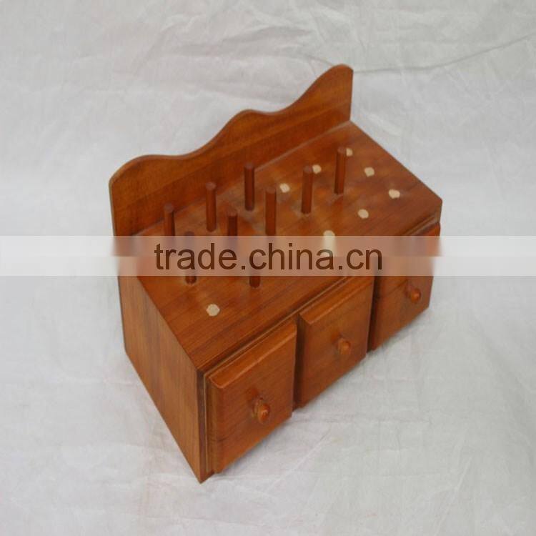 Wardrobe Soft Close Pull Out pine wooden Jewelry Drawer