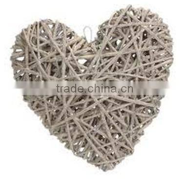 Wholesale wicker hearts for festival decoration