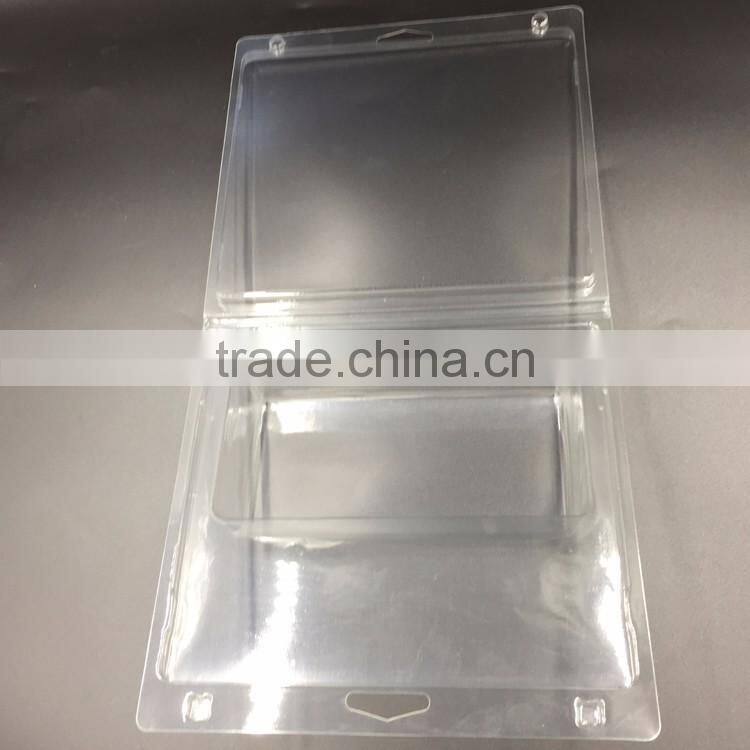 Eco-friendly plastic cardboard blister packing, nice plastic packaging for electronics