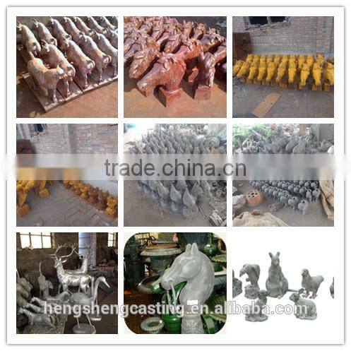 cast iron bird crafts with a Crown