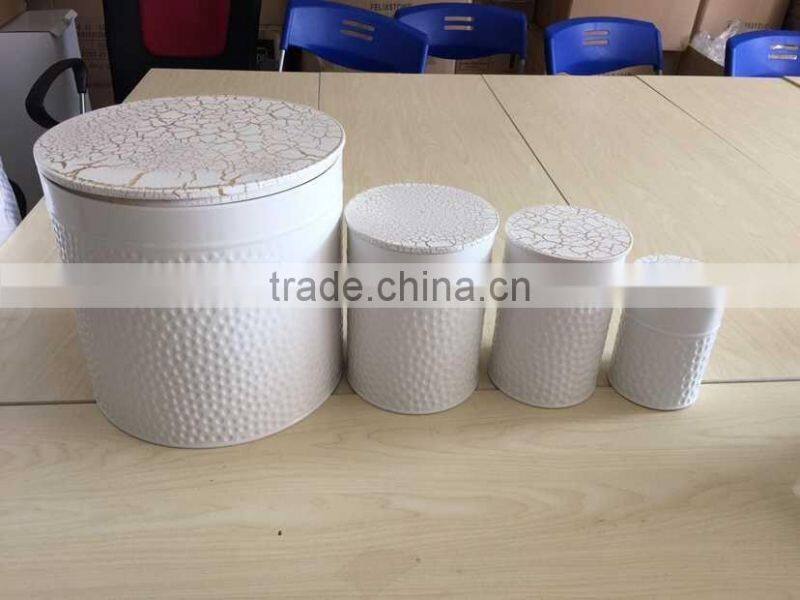 Colorful Housekeeper Storage Tin Boxes factory