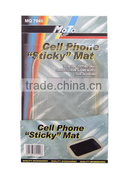Cellphone sticky mat