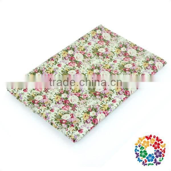 High Quality Cotton Colored Flower Printing Fabrics Polyester Cotton Fabric Organic Cotton Fabric Wholesale